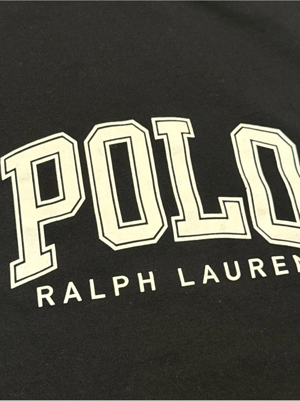 Polo Ralph Lauren Classic Fit Logo Jersey T-Shirt Black White Men’s Size Medium